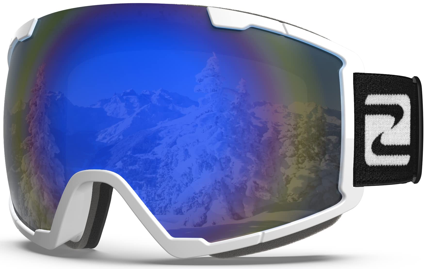 zabert ZABERT Ski Snow Snowboard goggles for Men Women Youth, Over
