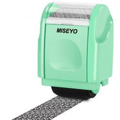 Miseyo Identity Theft Protection Roller Stamps for Data Barcode ID Privacy,Anti-Theft Security Prevention confidential Roller St