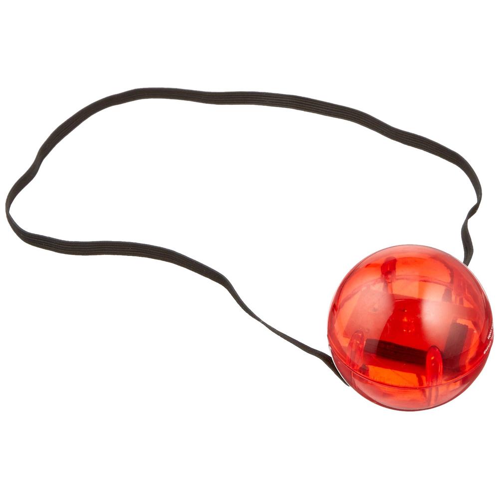 Amscan Light-Up Red Plastic Reindeer Nose | Christmas Accessory