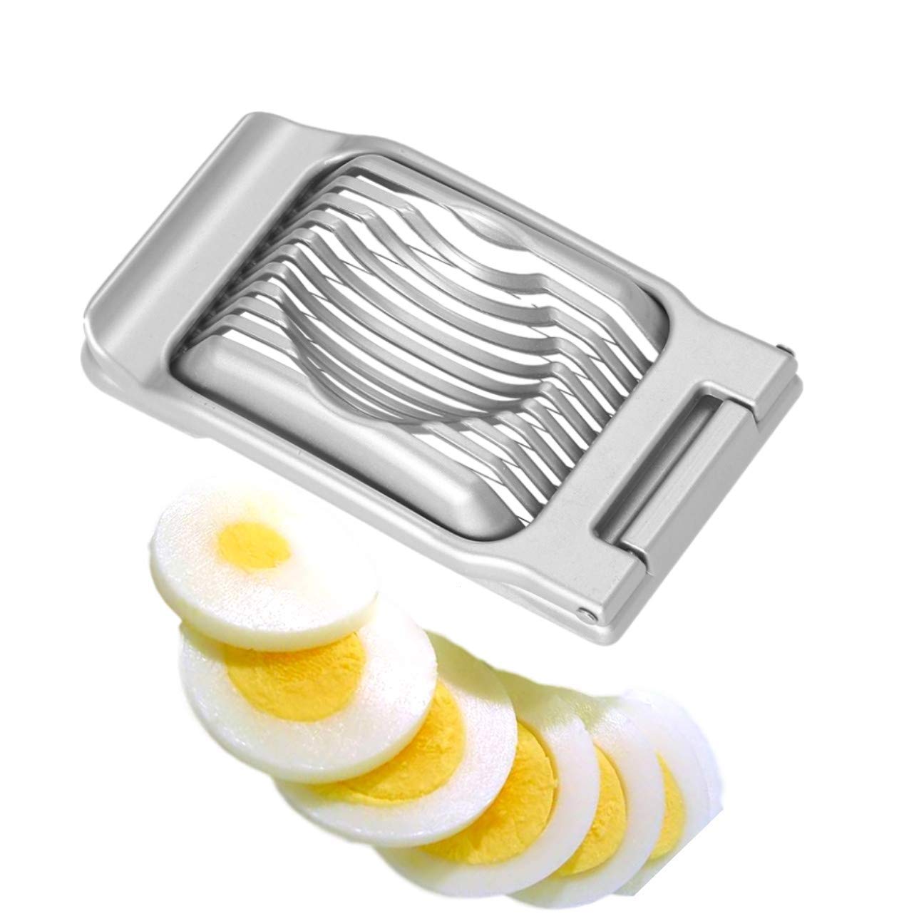 Aakihi Multipurpose Stainless Steel Wire Egg Slicer,Egg Slicer For