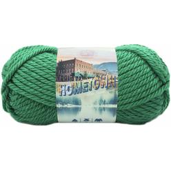 Lion Brand Yarn Hometown Yarn, Bulky Yarn, Yarn for Knitting and Crocheting, 1-Pack, Green Bay