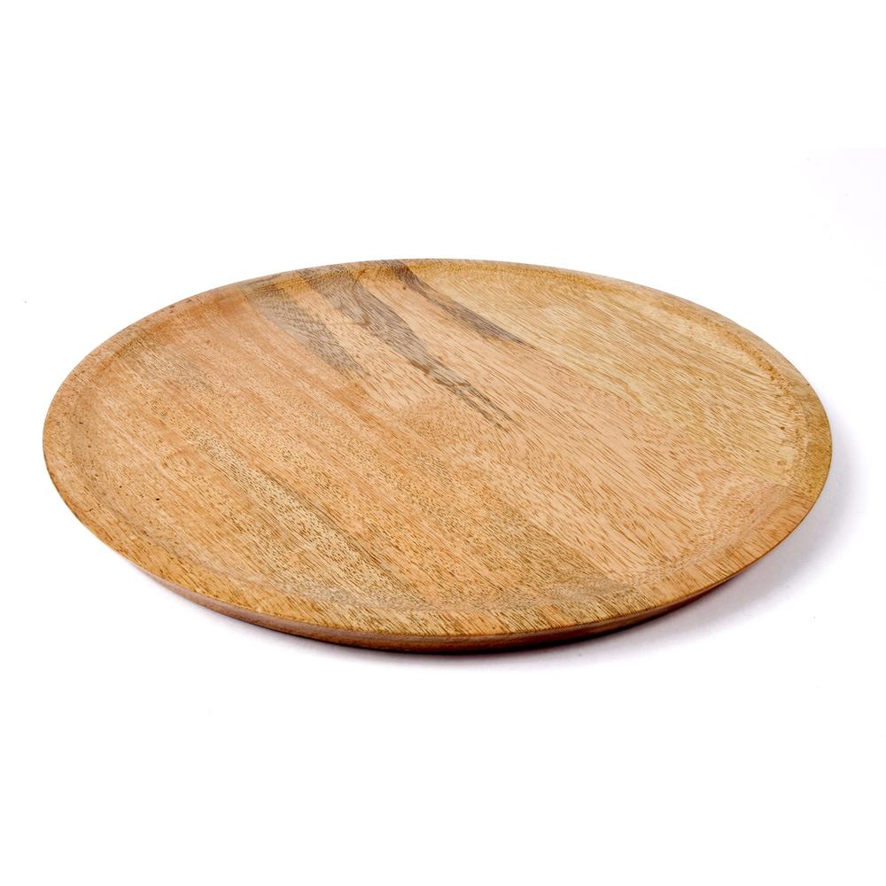 Alpha Living Home wood appetizer plate, wood appetizer plate sets, wood chargers for dinner plates, wood placemats, chargers for