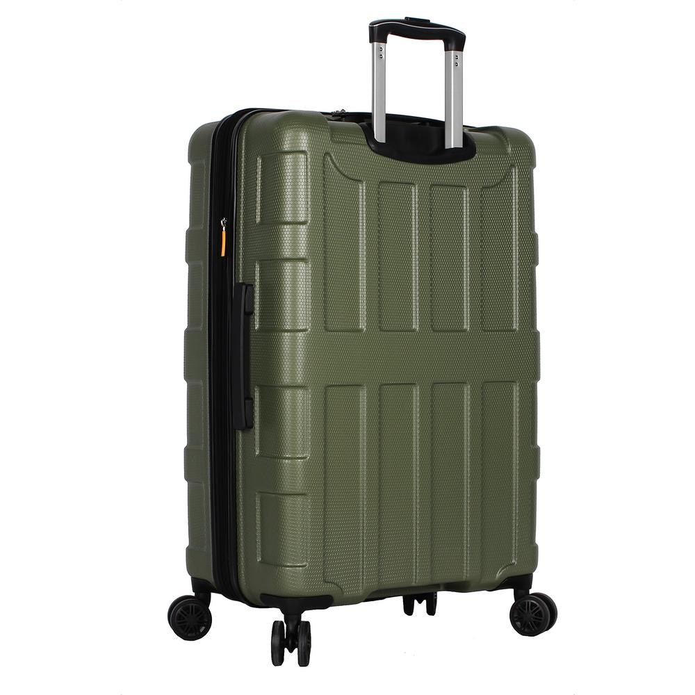 Lucas Luggage Hard Case 27" Expandable Suitcase With Spinner Wheels (27in, Stratus Olive)