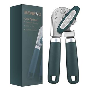 T-fal Manual Kitchen Can Opener with Smooth Gear Driven Mechanism and Integrated Bottle Opener T-fal Manual Kitchen Can Opener with Smooth Gear Driven Mechanism and Integrated Bottle Opener