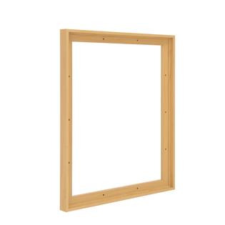 Pixy Canvas 8x10 inch Floater Frame for Canvas Paintings, Wood