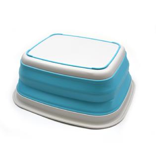 SAMMART 9.45L (2.5 Gallon) Collapsible Tub - Foldable Dish Tub - Portable  Washing Basin - Space Saving Plastic