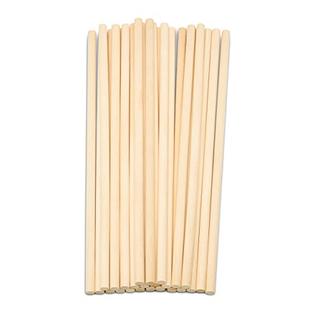 Woodpeckers Dowel Rods Wood Sticks Wooden Dowel Rods - 1/4 x 12 Inch  Unfinished Hardwood Sticks - for Crafts and DIYers - 25 Pieces by Woodp