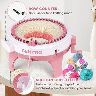 Hand Driven Single Bed SENTRO 48 NEEDLE Cap Hat Scarf Circular Knitting  Machine, 7G-14G at best price in Ludhiana