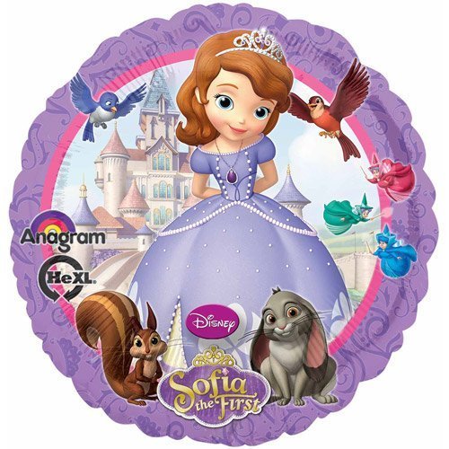 Mayflower Products Sofia The First Party Supplies 1st Birthday Balloon Bouquet Decorations