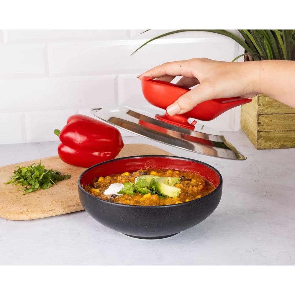 Spoon Buddy - Utensil Rest/Holder - Suction Cup Attaches To Pot Lid on ...