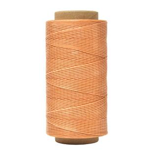 Mandala Crafts Flat Waxed Thread for Leather Sewing - Leather Thread Wax  String Polyester Cord for Leather