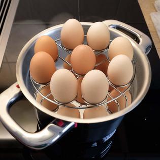 TOMOTE Egg Steamer Rack Trivet for Instant Pot Accessories 5 Qt, 6 Qt, 8 Qt  Pressure