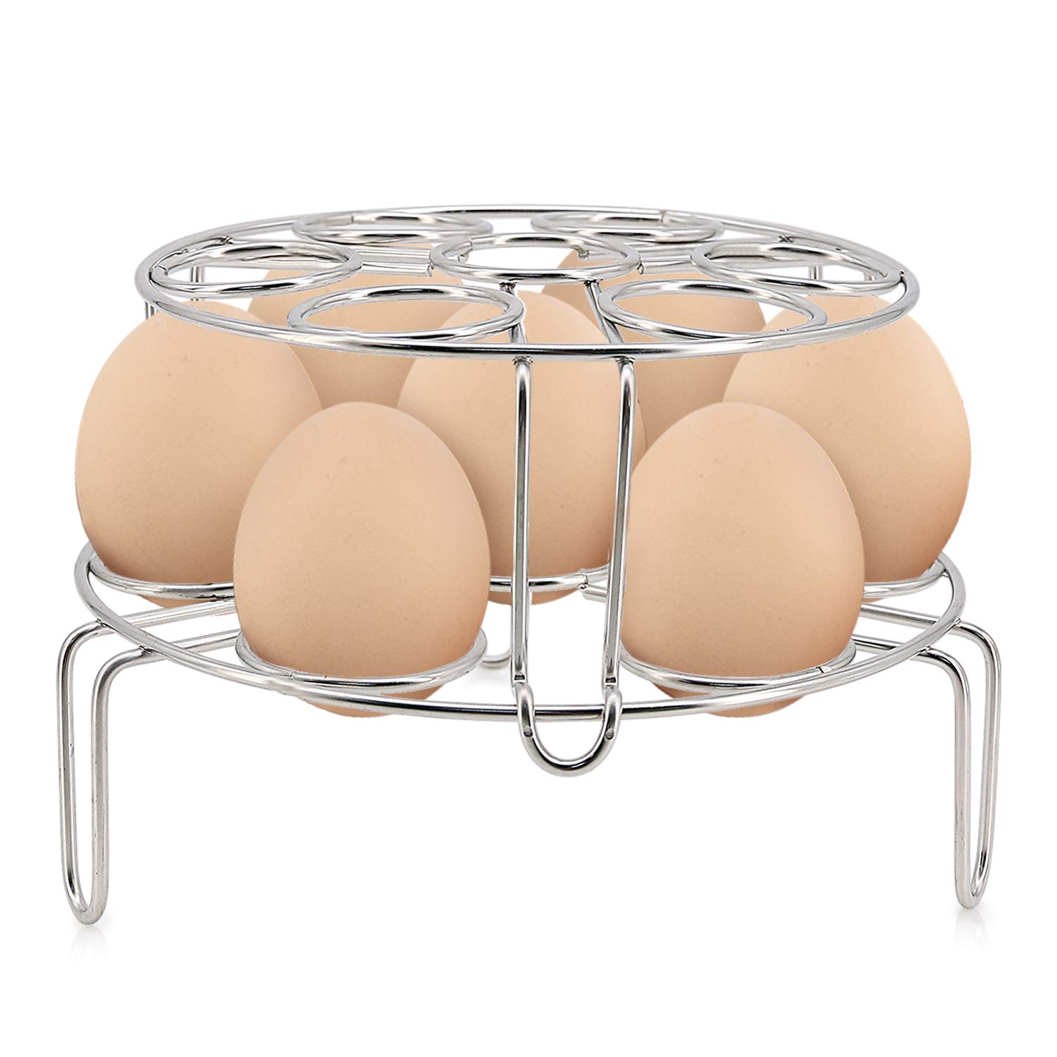TOMOTE Egg Steamer Rack Trivet for Instant Pot Accessories 5 Qt, 6