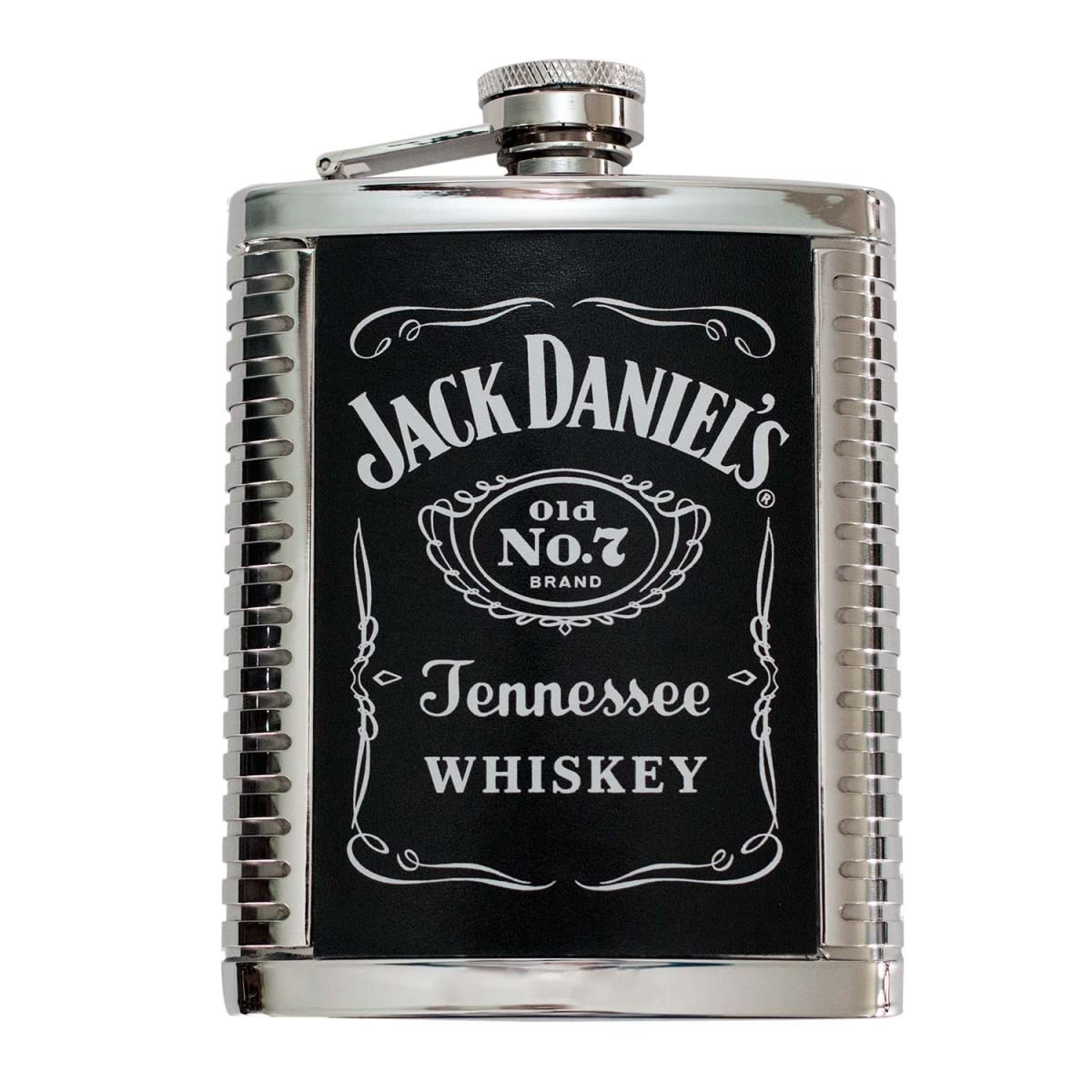 Jack Daniels License Jack Daniels Ribbed Flask