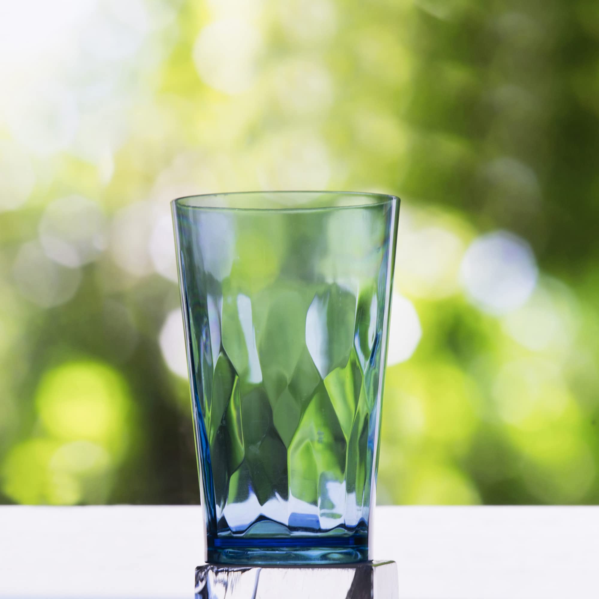 JGIRL unbreakable Plastic Drinking Glasses [Set of 6] Shatterproof Drinking  Cups, reusable Drinking Tumblers, Plastic glass
