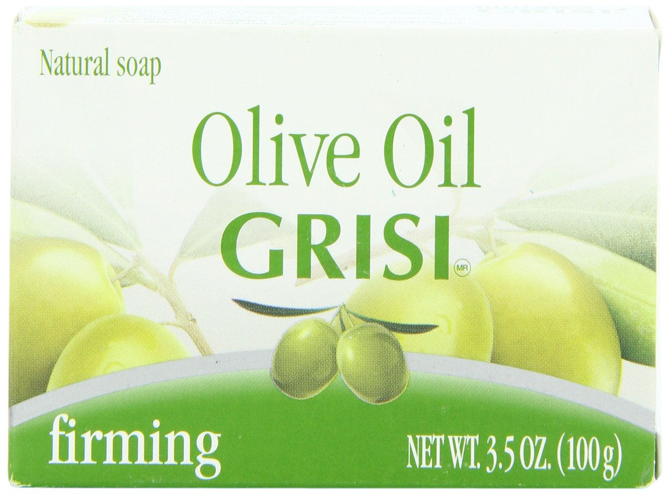 Grisi 6Pk - Olive Oil Soap - Jabon Aceite De Olivo - Grisi (3.5 Oz. X 6 Units)