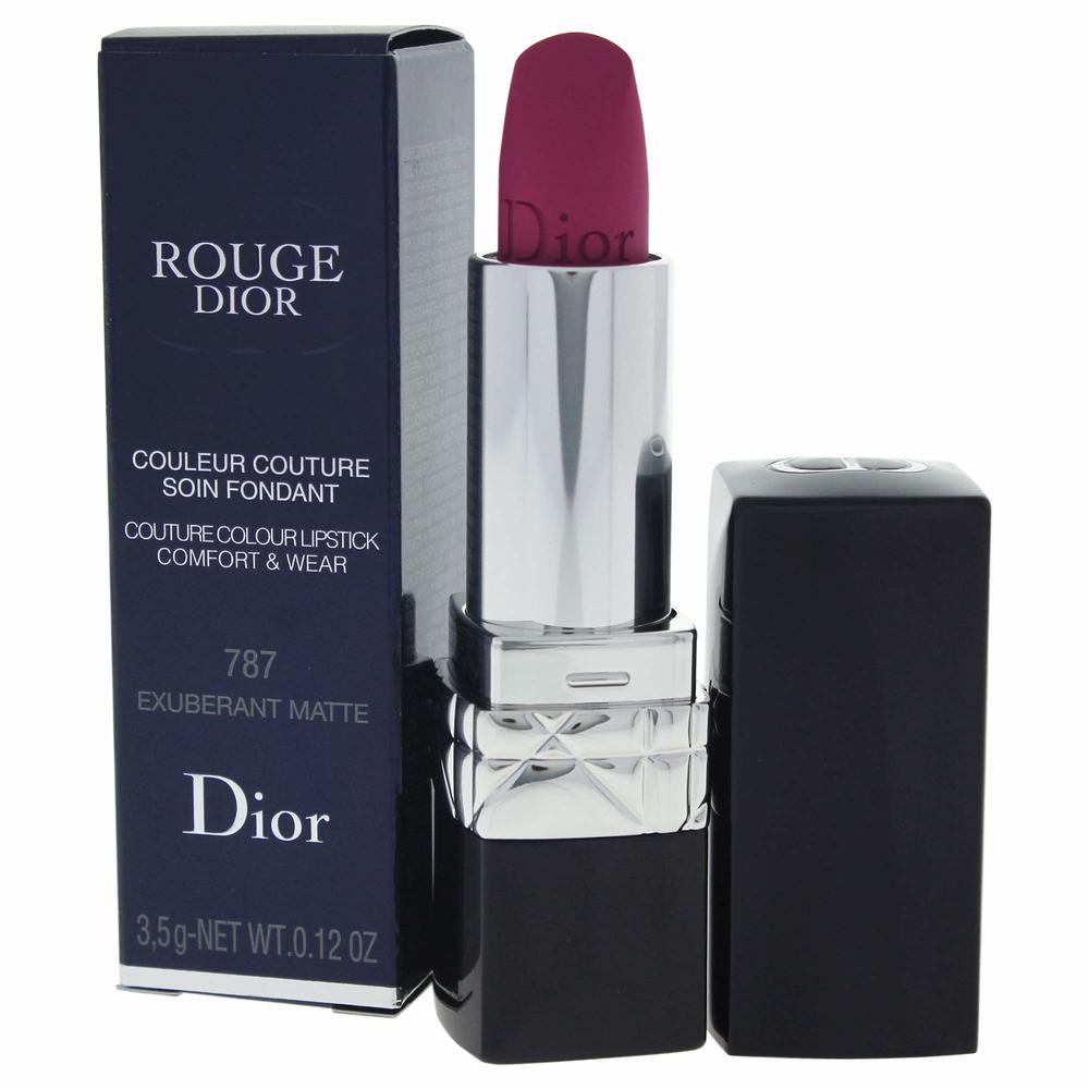 Dior Christian Dior Rouge Dior Couture Colour Comfort and Wear Lipstick, 787 Exuberant Matte, 0.12 Ounce