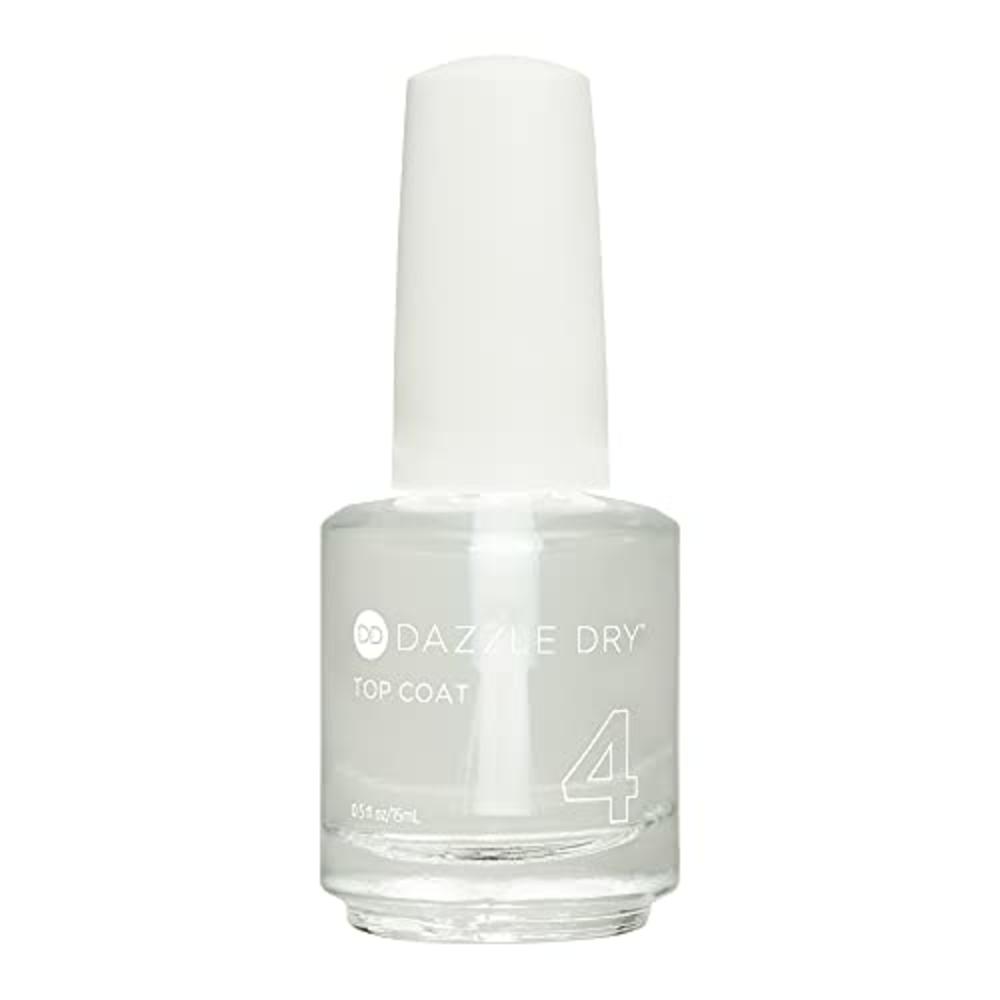 Dazzle Dry Step 4 - Top Coat, Fast Drying, 0.5 oz (15 mL)