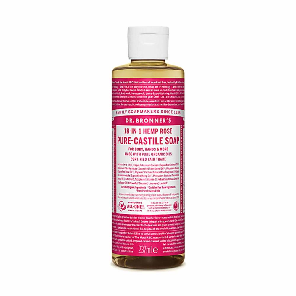 dr. bronner\'s Dr Bronner - Rose Castile Liquid Soap | 236ml