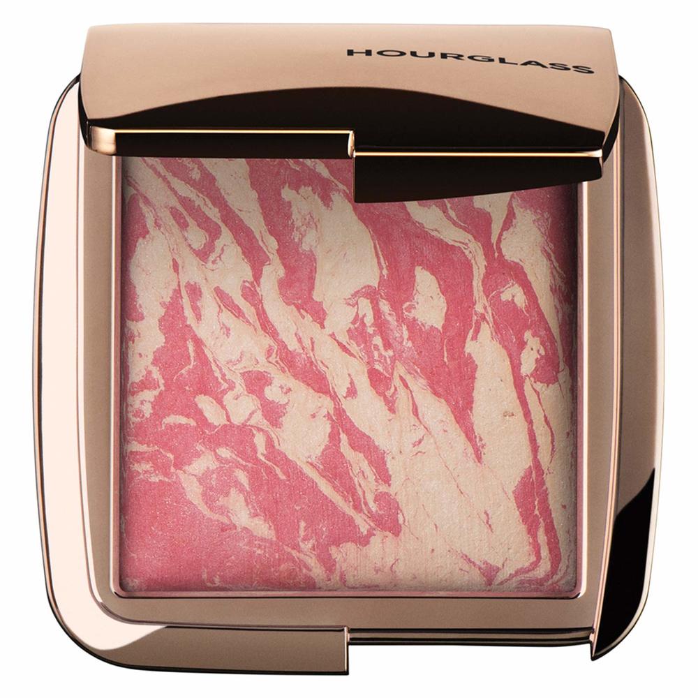 Hourglass Ambient Lighting Blush in Diffused Heat. Vibrant Powder Highlighting Blush. Vegan and Cruelty-Free.
