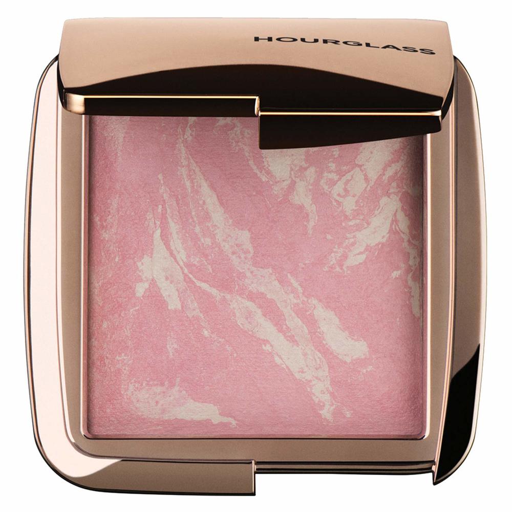 Hourglass Ambient Lighting Blush in Ethereal Glow. Vibrant Powder Highlighting Blush. Vegan and Cruelty-Free.