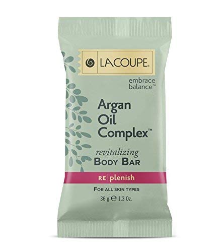 LA Coupe Lacoupe Argan Oil Complex Bar Soap 1.3oz Set of 18