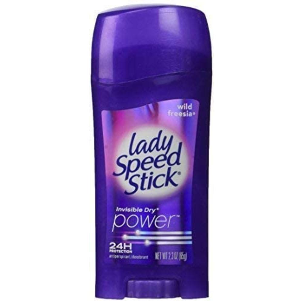 Lady Speed Stick Antiperspirant Deodorant, Invisible Dry, Wild Freesia 2.30 oz