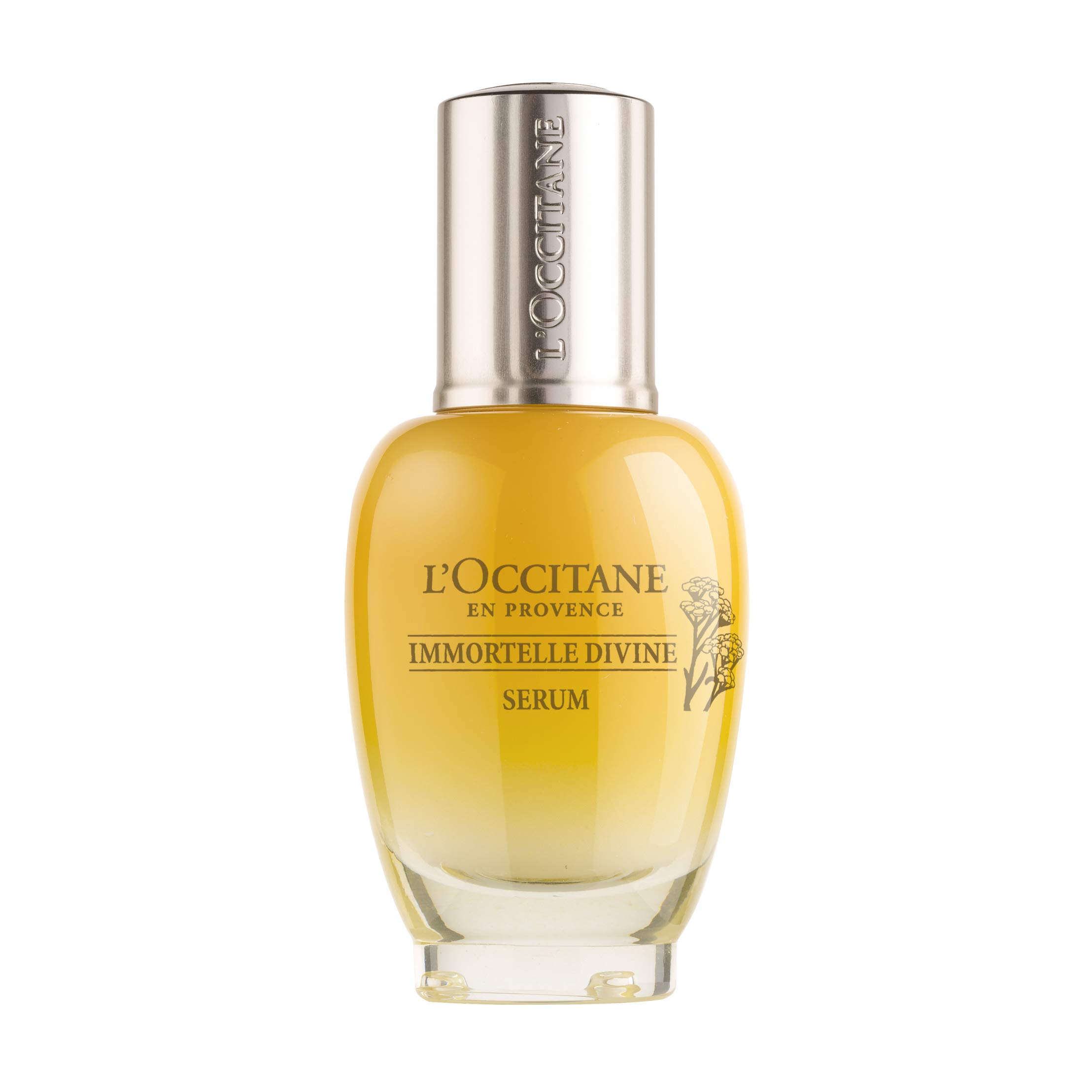 L\'Occitane L'Occitane Anti-Aging Immortelle Divine Face Serum for a Youthful and Radiant Glow, 1 fl. oz.