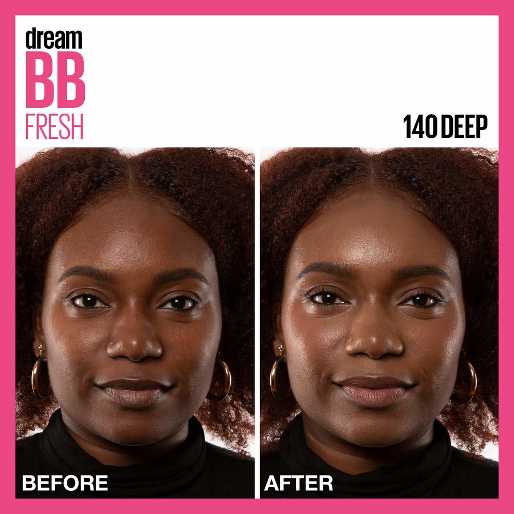 Maybelline New York Maybelline Dream Fresh Skin Hydrating BB Cream, 8-in-1 Skin Perfecting Beauty Balm With Broad Spectrum Spf 30, Sheer Tint Covera