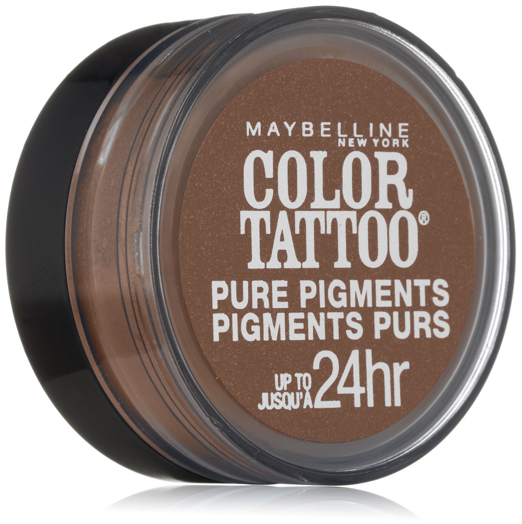 Maybelline New York Eye Studio Color Tattoo Pure Pigments, Downtown Brown, 0.05 Ounce