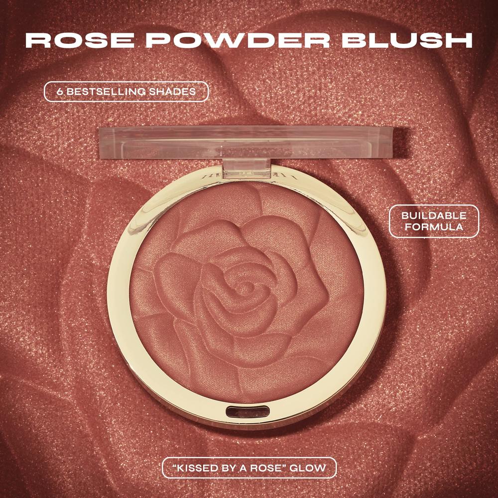 Milani Rose Powder Blush - Tea Rose (0.6 Ounce) Cruelty-Free Blush - Shape, Contour & Highlight Face with Matte or Shimmery Colo