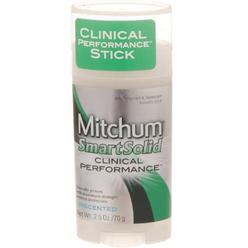 Mitchum Smart Solid Anti-Perspirant Deodorant Unscented 2.50 Oz