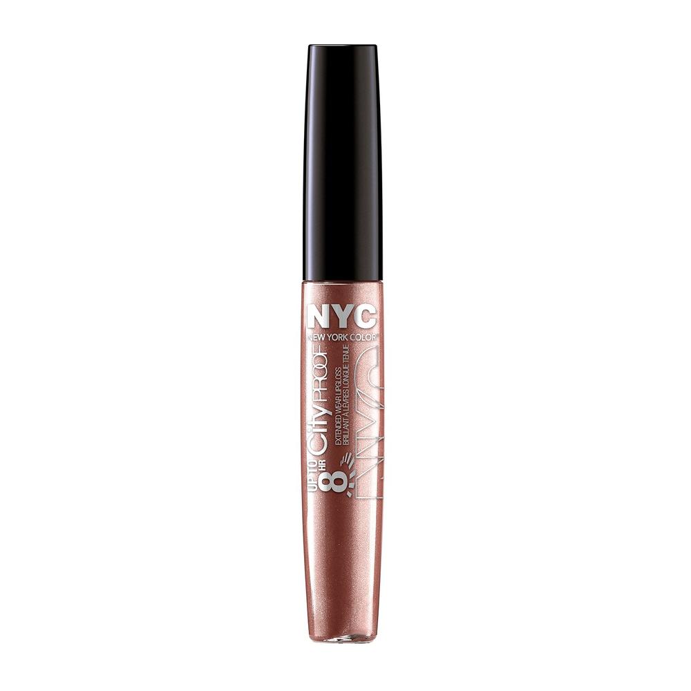 NYC N.Y.C. New York Color 8 HR City Proof Extended Wear Lip Gloss, Cherry Ever After, 0.22 Fluid Ounce