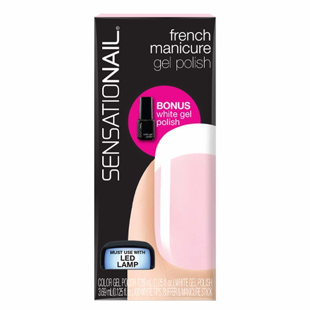 SensatioNail Nailene Gel Polish, French Manicure, Clear 71632 1 kit