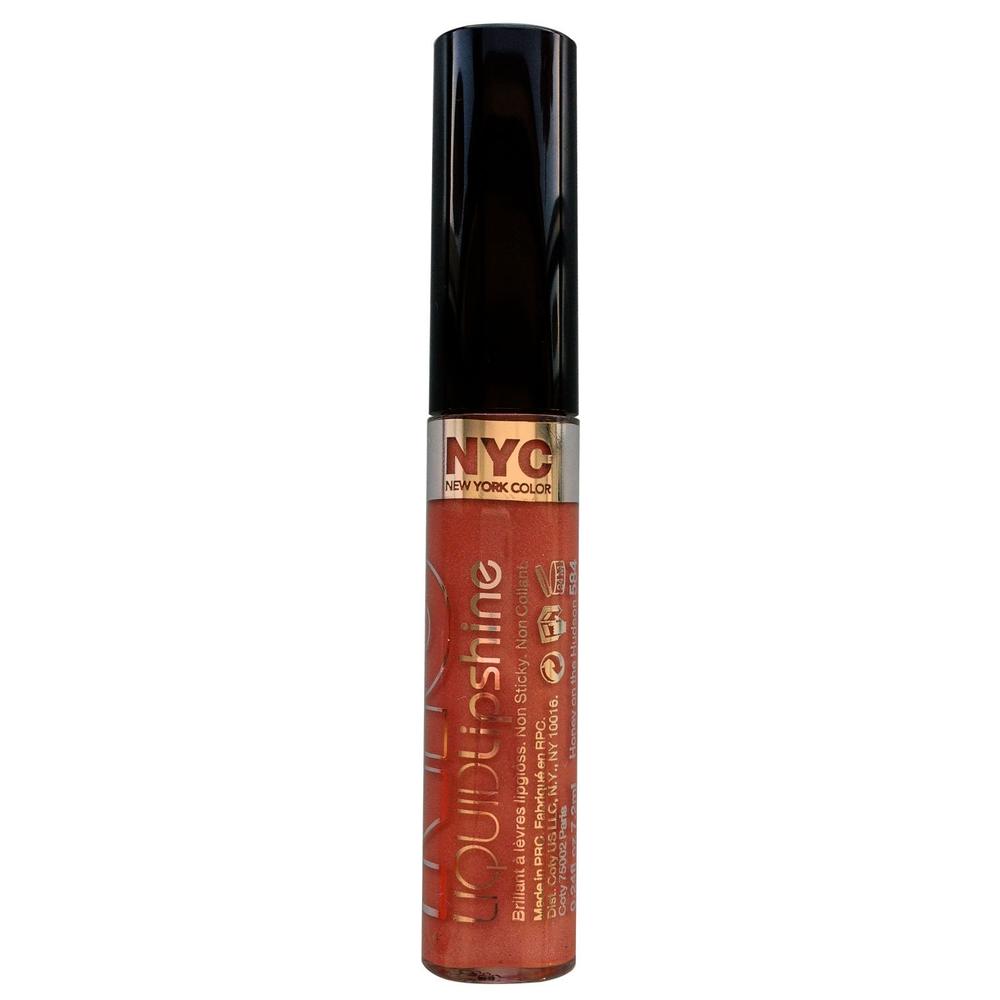 NYC Liquid Lipshine Lip Gloss 7.2ml-584 Honey On The Hudson