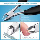 Orelex Toenail Clippers for Seniors Thick Toenails, Toe Nail Clippers Set  for Ingrown Toenail, Men and