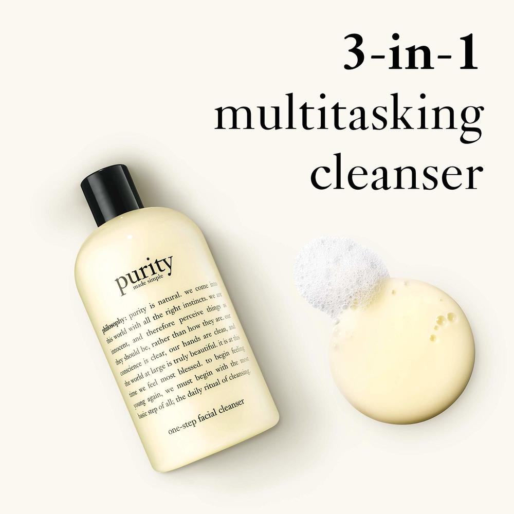 philosophy purity made simple - one step facial cleanser, 16 oz