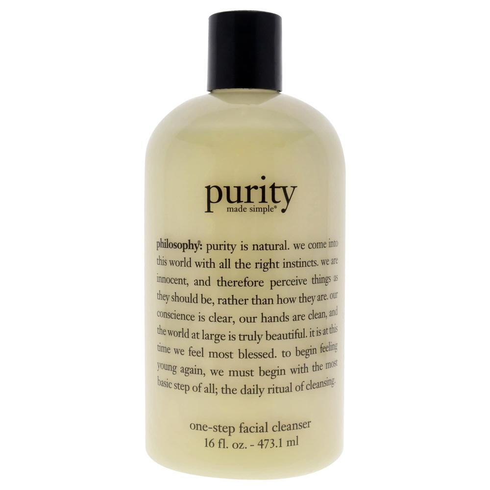 philosophy purity made simple - one step facial cleanser, 16 oz