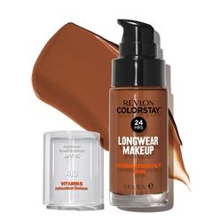 Revlon Colorstay Liquid Foundation Makeup For Combination/Oily Skin Spf 15, Longwear Medium-Full Coverage With Matte Finish, Cap
