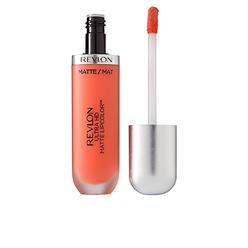 Revlon Ultra HD Matte Lipcolor, Velvety Lightweight Matte Liquid Lipstick in Red / Coral, Flirtation (620), 0.2 oz