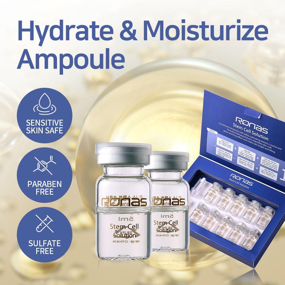 Ronas Stem Cell Solution ampoules Anti Aging Formula Best Anti Aging ...