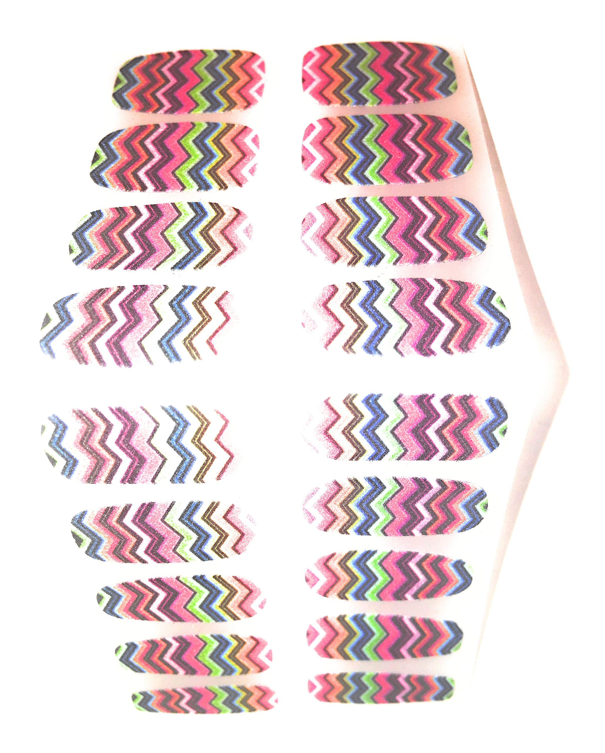 Sally Hansen Salon Effects Couture Nail Stickers, Fab-Ric, 18 Count