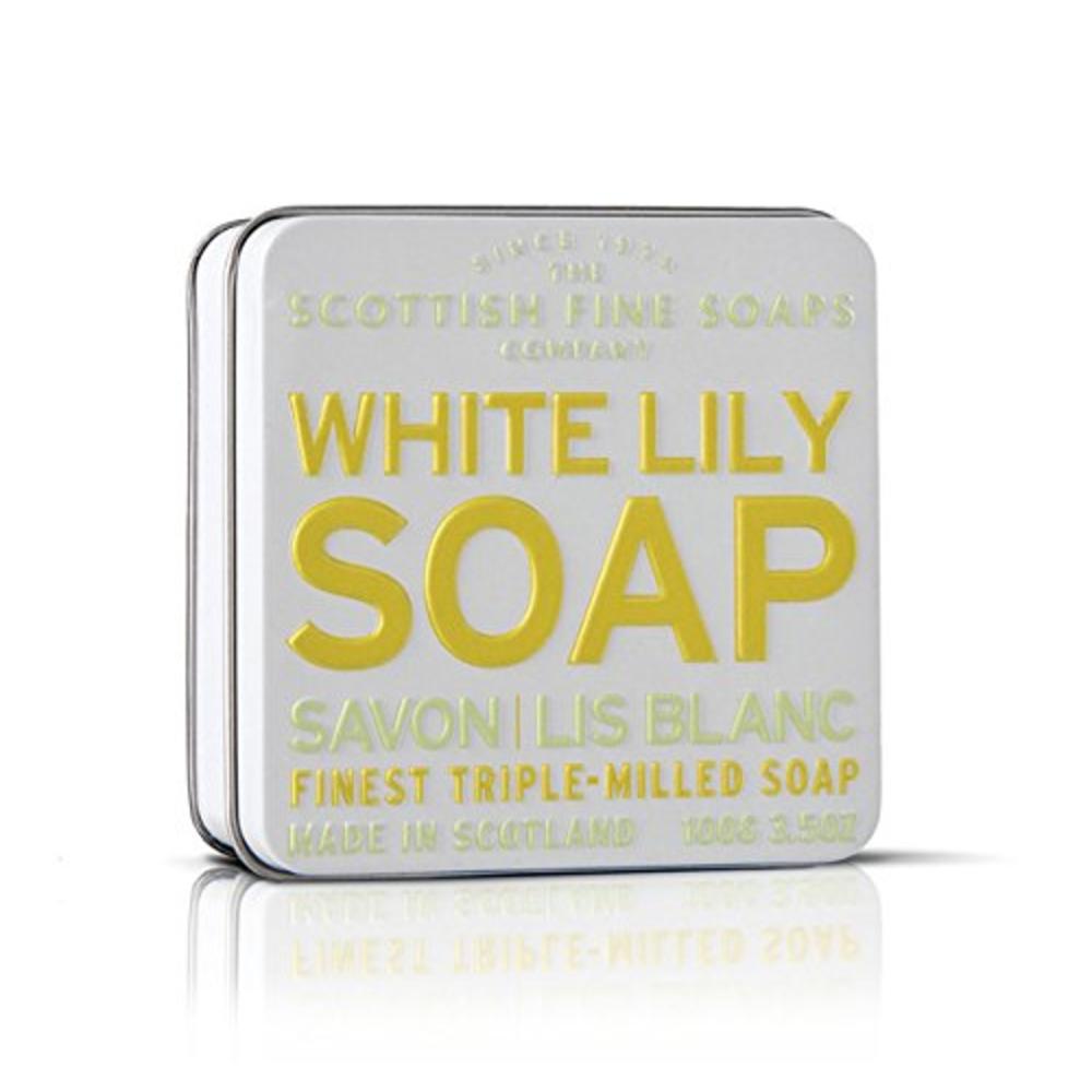 Scottish Fine Soaps White Lily Finest Triple Milled Soap for Women, 3.5 Ounce