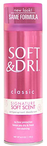 Soft & Dri Classic Aerosol Anti-Perspirant Deodorant Signature Soft Scent - 6 oz