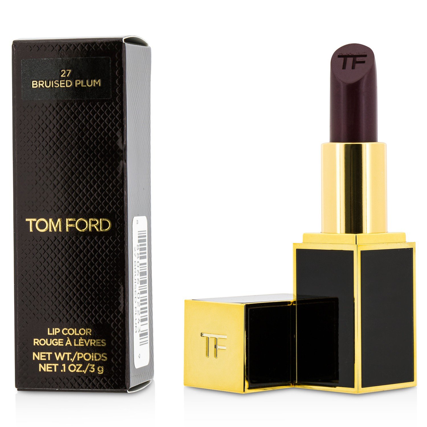Tom Ford Lip Colour 27 Bruised Plum 0.1 Ounce (Model: TFT0T3270)