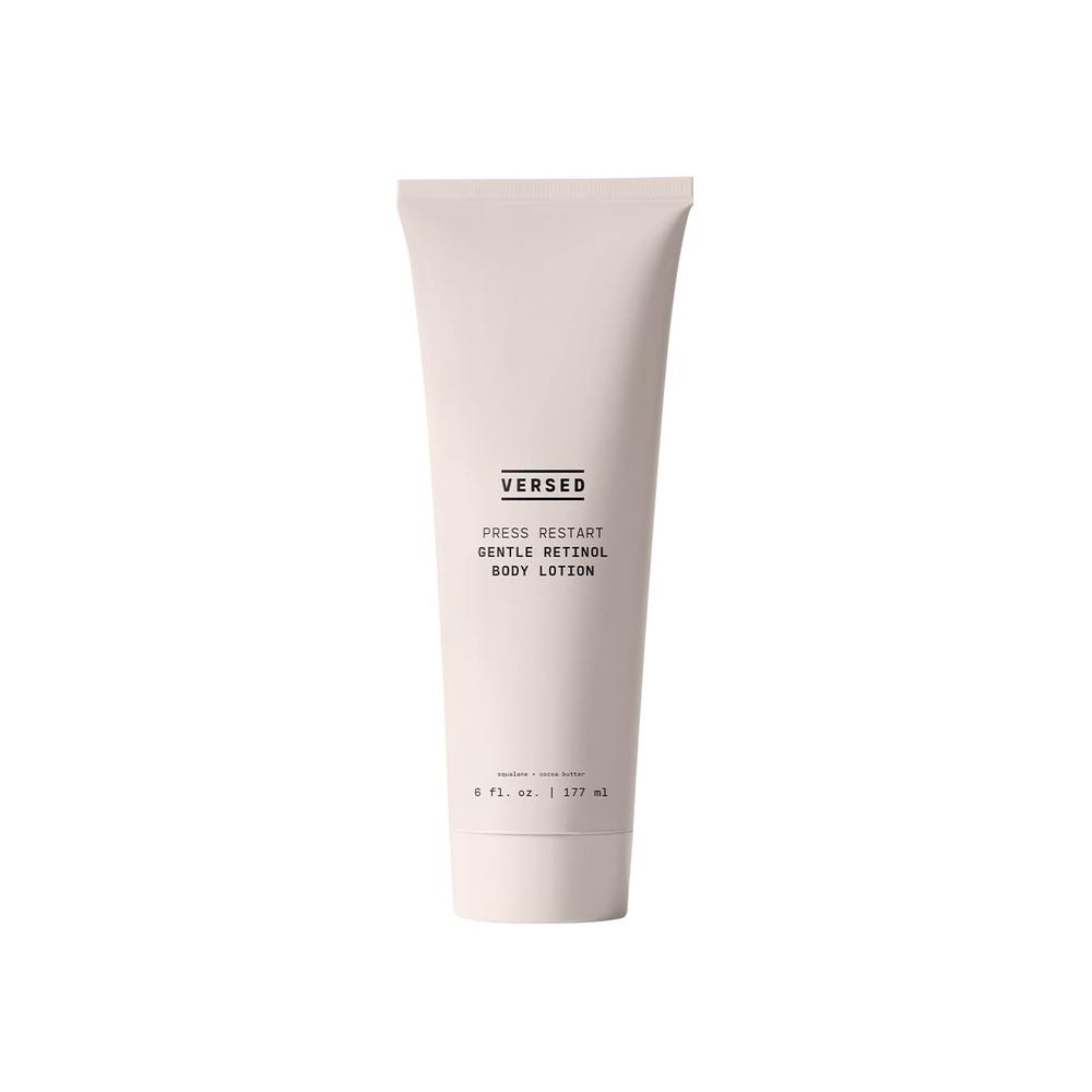 Versed Press Restart Retinol Body Lotion - Skin Firming Lotion with Cocoa Butter, Squalane & Vitamin E - Lightweight All-Over Bo