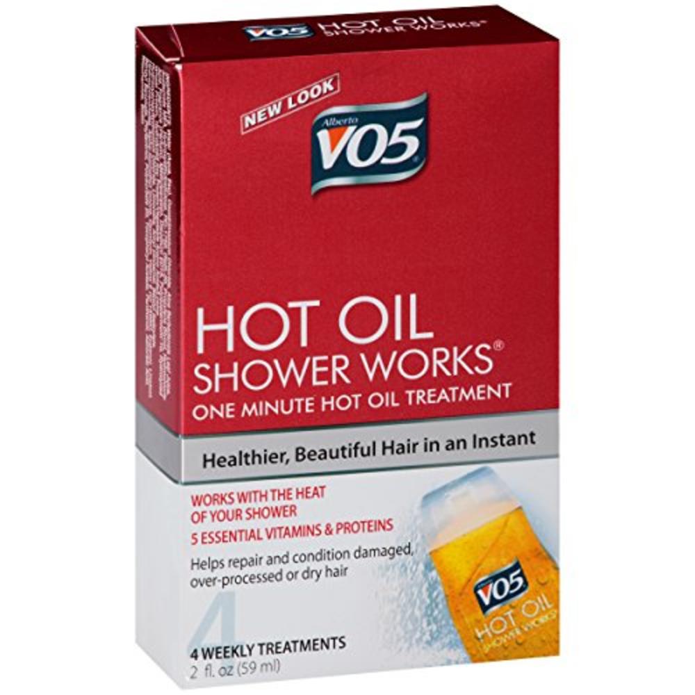 Vo5 Moisturizing with Vitamin E Hot Oil Shower Works, 2 Fluid Ounce - 6 per case.
