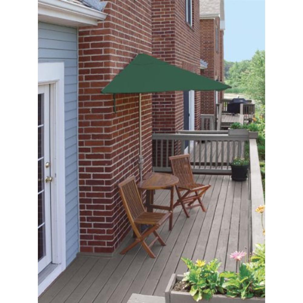 CC Outdoor Living 5-Piece Terrace Mates Premium Outdoor Furniture Patio Set 9 - green Olefin
