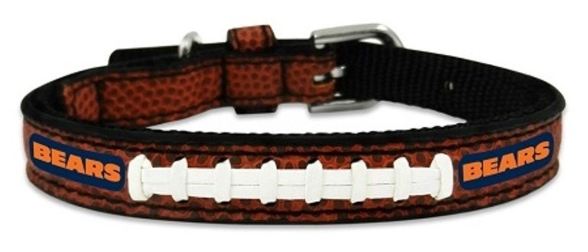 GAMEWEAR chicago Bears classic Leather Football collar, Toy