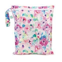 Bumkins Waterproof Wet Bag, Washable, Reusable For Travel, Beach, Pool, Stroller, Diapers, Dirty Gym Clothes, Wet Swimsuits, Toi